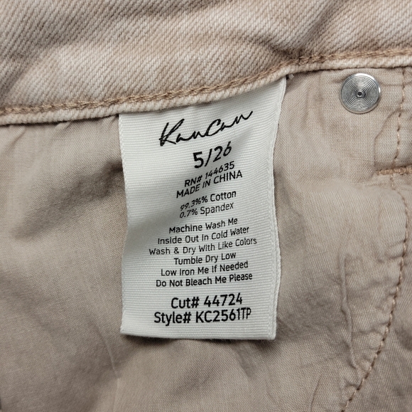 KanCan Nora High Rise Modest Bermuda Shorts Size 5/26 - Picture 10 of 10